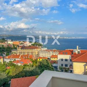 OPATIJA, CENTAR- penthouse 218,82m², DB+3S, s panoramskim pogledom na more 200m od plaže - S9