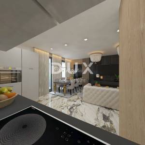 OPATIJA, CENTAR- penthouse 218,82m², DB+3S, s panoramskim pogledom na more 200m od plaže - S9