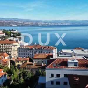 OPATIJA, CENTAR- penthouse 218,82m², DB+3S, s panoramskim pogledom na more 200m od plaže - S9