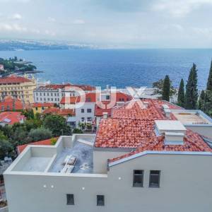 OPATIJA, CENTAR- penthouse 218,82m², DB+3S, s panoramskim pogledom na more 200m od plaže - S9