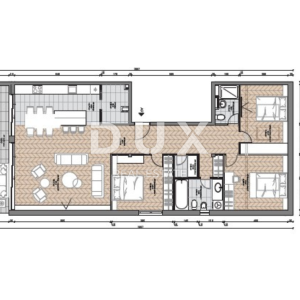 OPATIJA, CENTAR - penthouse s pogledom u novogradnji iznad centra Opatije 