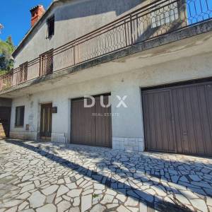 OPATIJA, CENTAR - PRILIKA! Samostojeća kuća s pogledom na more u mirnom naselju blizu centra