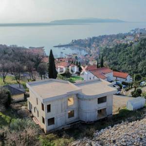 OPATIJA, IČIĆI - Rohbau ekskluzivne vile na idealnoj poziciji, prilika za dovršetak kuće iz snova, blizina Mariott resorta...