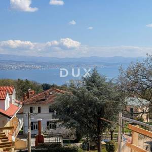 OPATIJA, IKA - moderna novogradnja s natkrivenom terasom i pogledom na more