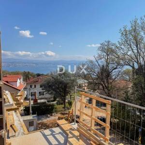 OPATIJA, IKA - stan u novogradnji s terasom i prekrasnim pogledom na more