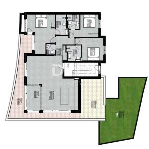 OPATIJA, LOVRAN - penthouse novogradnja, 192,55m2, DB+3S s panoramskim pogledom na more - B-S-3
