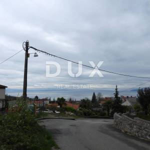 OPATIJA, MATULJI- građevinsko zemljište 823m2 S LOKACIJSKOM DOZVOLOM!!! za obiteljsku kuću/ stambenu zgradu- stanove