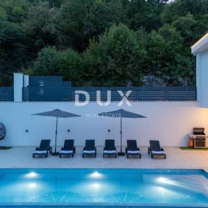 OPATIJA, MATULJI – Luksuzna villa s infinity bazenom, saunom i panoramskim pogledom na more