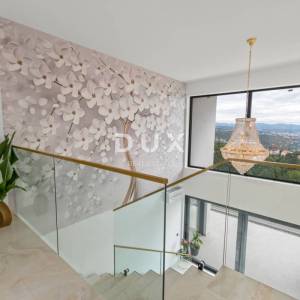 OPATIJA, MATULJI – Luksuzna villa s infinity bazenom, saunom i panoramskim pogledom na more