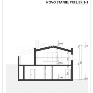 OPATIJA, MIHOTIĆI - Starina s projektom, građevinskom dozvolom i pogledom