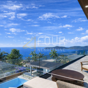Opatija, Pobri, novogradnja, luksuzni penthouse, okućnica, panoramski pogled