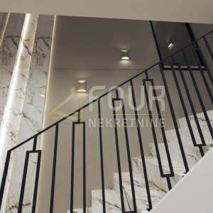 Opatija, Pobri, novogradnja, luksuzni penthouse, okućnica, panoramski pogled
