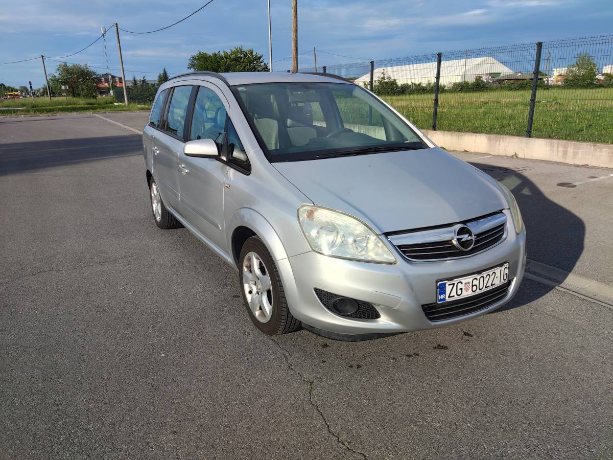 Opel Zafira B ,1.6 benz , 2008., 7 sjedala