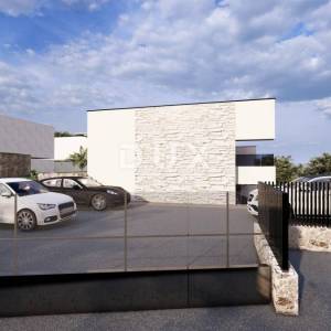 OTOK KRK, BRZAC - Moderna kuća u nizu sa bazenom