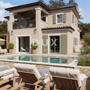 OTOK KRK, DOBRINJ - Samostojeća, mediteranska vila s privatnim bazenom