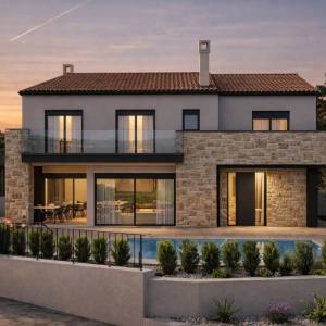 OTOK KRK - Luksuzna vila s bazenom u blizini mora
