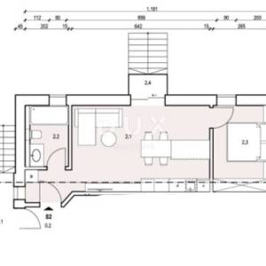 OTOK KRK, MALINSKA - Apartman sa bazenom i pogledom na more