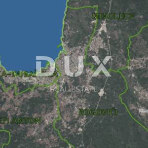 OTOK KRK, MALINSKA - EKSKLUZIVNO!! Građevinsko zemljište 641 m2 s pogledom na more