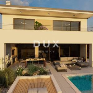 OTOK KRK, MALINSKA (okolica) - Građevinsko zemljište 540 m2, s projektom i plaćenim doprinosima
