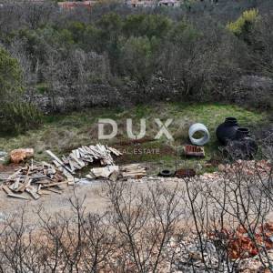 OTOK KRK, MALINSKA (okolica) - Građevinsko zemljište 540 m2, s projektom i plaćenim doprinosima