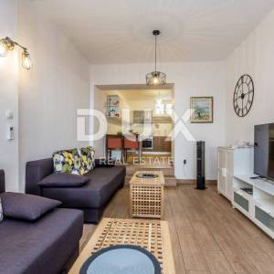 OTOK KRK, PINEZIĆI - Kamena kuća u nizu s panoramskim pogledom na more