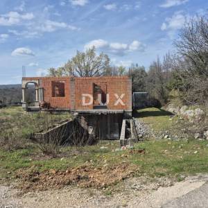 OTOK KRK, ŠILO (okolica) - prodaja samostojeće kuće u izgradnji, snižena cijena
