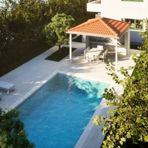 OTOK KRK, ŠILO - Trosobni apartman na drugom katu
