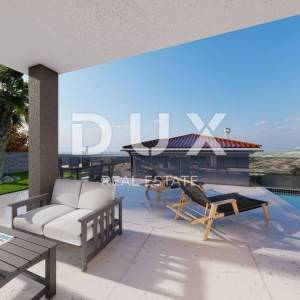 OTOK KRK, VRBNIK - Luksuzni apartman s bazenom