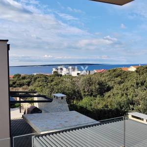 OTOK PAG, MANDRE- PRILIKA - Namješten stan u novogradnji