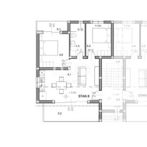 OTOK PAG, POVLJANA - Apartman s 2 terase i pogledom