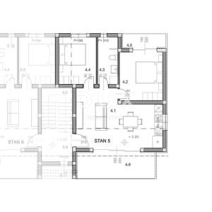 OTOK PAG, POVLJANA - Apartman na 2. katu s pogledom na more