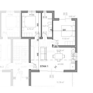OTOK PAG, POVLJANA - Apartman s vrtom i 2 terase