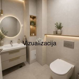 Pag-Povljana, prvi red do Mora, 2 sobni stan 74 m2 -Terasa, Garaža i podrum
