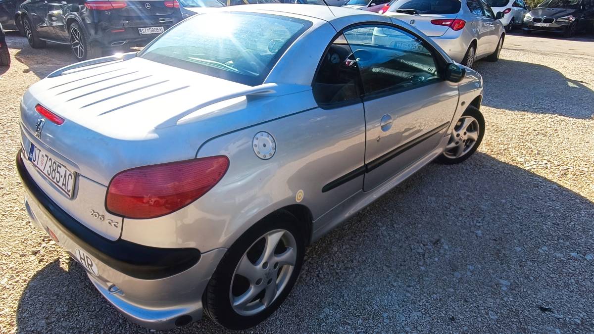 Peugeot 206 1.6 +LPG klima mogućnost zamjene za jeftinije vozilo