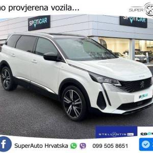 Peugeot 5008 2.0 BlueHDi Aut. GT 177 KS, 7-SJED+ACC+360+GR SJED+PANO+VIRT+ASIST