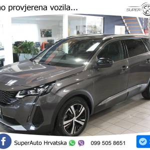 Peugeot 5008 2.0 BlueHDi Aut. GT 177 KS, 7-SJED+360+GR SJED+NAVI+ASIST