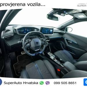Peugeot e-2008 50 kWh GT 136 KS, LED+TEM+ASIST+KAM+VIRT+PDC