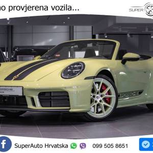 Porsche 911(992) Carrera S Cabrio 3.0 PDK 480 KS, ACC+LED+360+GR SJED+VIRT
