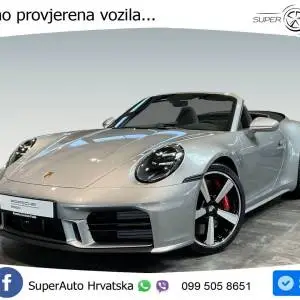 Porsche 911(992) Carrera S Cabrio 3.0 PDK 480 KS, ACC+LED+360+GR SJED+VIRT+ASIST