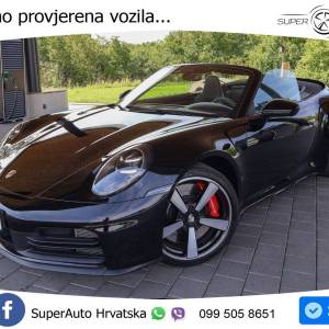 Porsche 911(992) Carrera S Cabrio 3.0 PDK 480 KS, ACC+LED+360+GR SJED+BOSE 