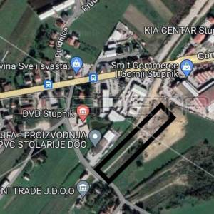 PRODAJA, GRAĐEVINSKO ZEMLJIŠTE INDUSTRIJSKO GOSPODARSKE NAMJENE 5.094m2, STUPNIK
