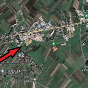 PRODAJA, GRAĐEVINSKO ZEMLJIŠTE INDUSTRIJSKO GOSPODARSKE NAMJENE 5.094m2, STUPNIK