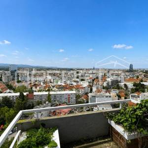 PRODAJA, PENTHOUSE, ZAGREB, TREŠNJEVKA, 56m2, 2-SOBAN, PANORAMSKI POGLED, Susedg