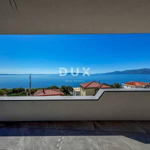 RIJEKA, KANTRIDA – stan od 118m2 u luksuznoj novogradnji samo 250 metara od mora s garažom i panoramskim pogledom na more...
