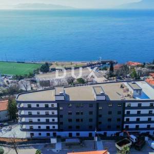 RIJEKA, KANTRIDA – stan od 118m2 u luksuznoj novogradnji samo 250 metara od mora s garažom i panoramskim pogledom na more...