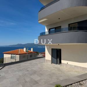 RIJEKA, KANTRIDA – stan od 107m2 u luksuznoj novogradnji samo 250 metara od mora s garažom i panoramskim pogledom na more...