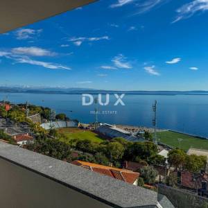 RIJEKA, KANTRIDA – stan od 141m2 u luksuznoj novogradnji samo 250 metara od mora s garažom i panoramskim pogledom na more...