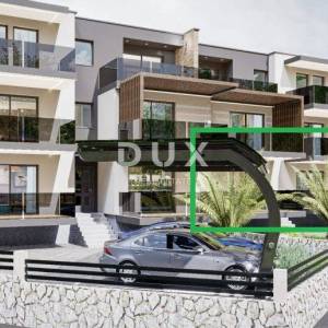 RIJEKA, PODMURVICE- stan 114m2 u novogradnji s pogledom na more, DB+3S, prizemlje- STAN 3D