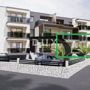 RIJEKA, PODMURVICE- stan 114m2 u novogradnji s pogledom na more, DB+3S, prizemlje- STAN 3D