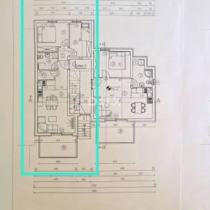 RIJEKA,PODMURVICE- stan 59m2 u novogradnji s pogledom na more, DB+2S, 1.kat- STAN 2L